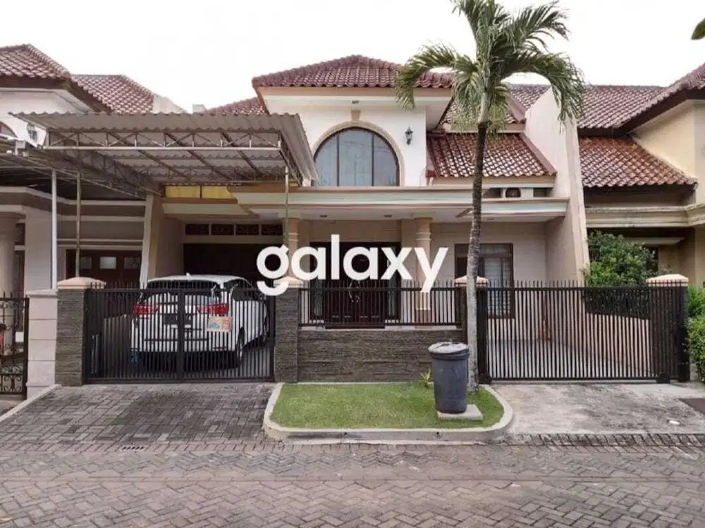 JUAL RUMAH VILLA BUKIT MAS MEDITERANIA DEPAN TAMAN