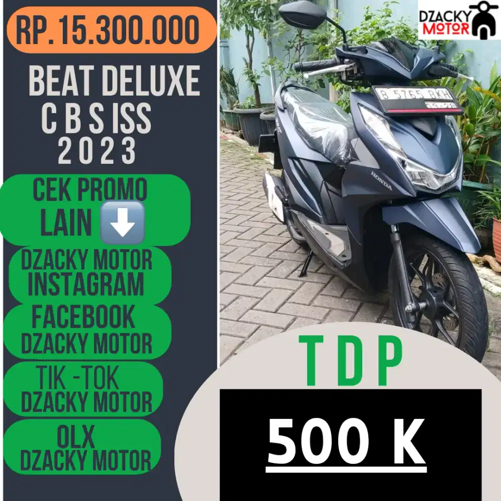 BEAT DELUXE CBS ISS 2023 DP PROMO SECOND BERKUALITAS