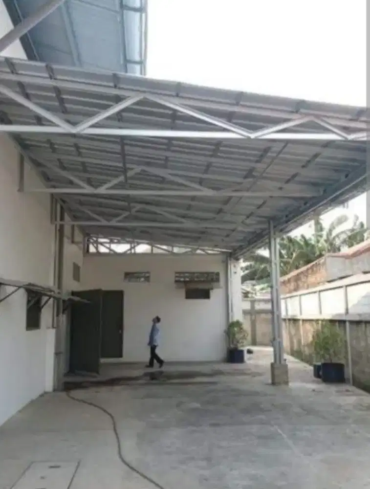 Tersedia Pagar & kanopi