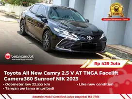 [ GARANSI 5TH ] Toyota Camry 2.5 V TNGA Facelift Camera360 2023/2024