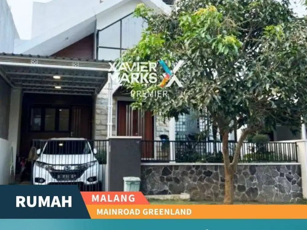 Dijual Rumah Minimalis Semi Furnish di Mainroad Greenland Tidar Malang