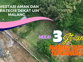 Tanah Siap Bangun Area Sumbersekar Cocok untuk Hunian atau Rukos