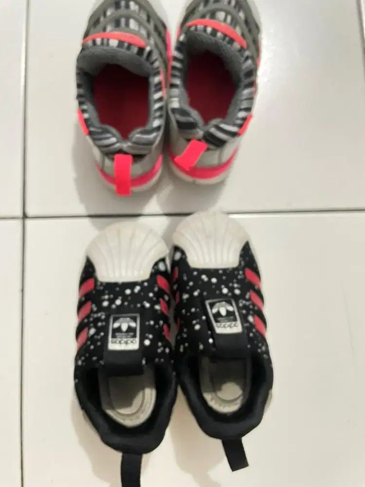 Sepatu adidas dan nike cipung