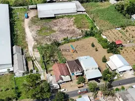 Dijual Tanah & Gudang Strategis di Poros Jalan, Ds.Pagedangan, Malang