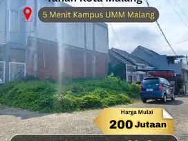 Tanah Kota Malang Mepet Kampus Muhammadiyah Malang