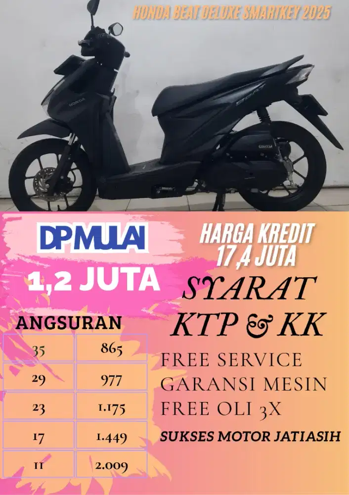 HONDA BEAT DELUXE SMARTKEY 2025