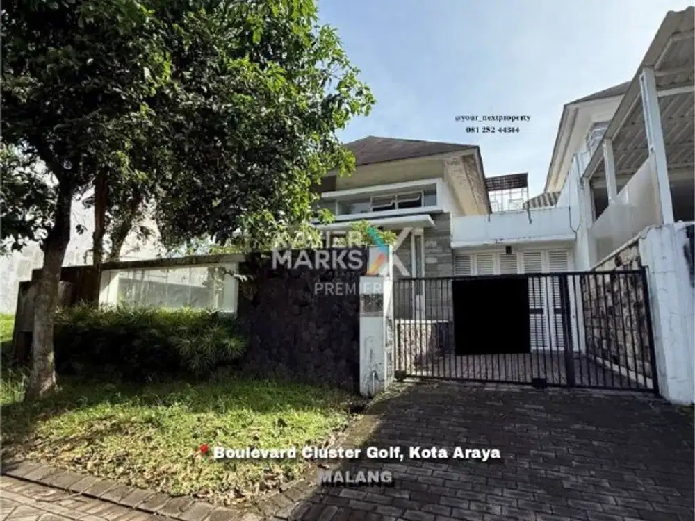 Rumah Minimalis Di Boulevard Cluster Golf Araya Malang(OLX298)