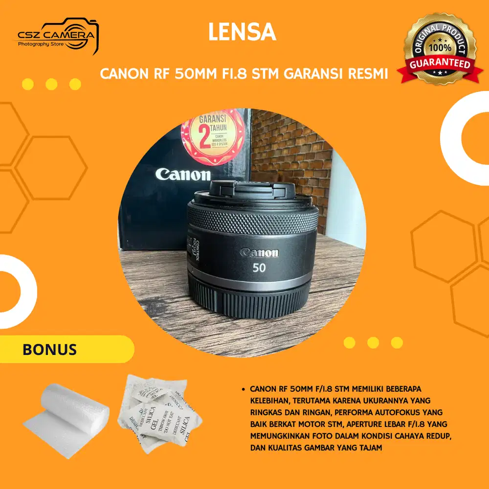 Canon RF 50mm F1.8 STM