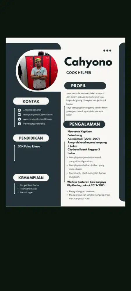 Lagi Cari kerjaan harian atau bulanan
