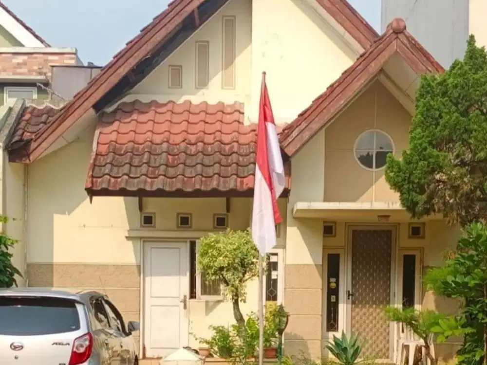 Dijual rumah di Alam Sutera dekat sekolah, kampus, RS, mall