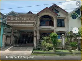 Rumah lelang 2 lantai medan johor komplek citra