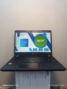 Acer TravelMate P214 | Core i5 Gen 10 | 8GB RAM | SSD 256GB | Siap