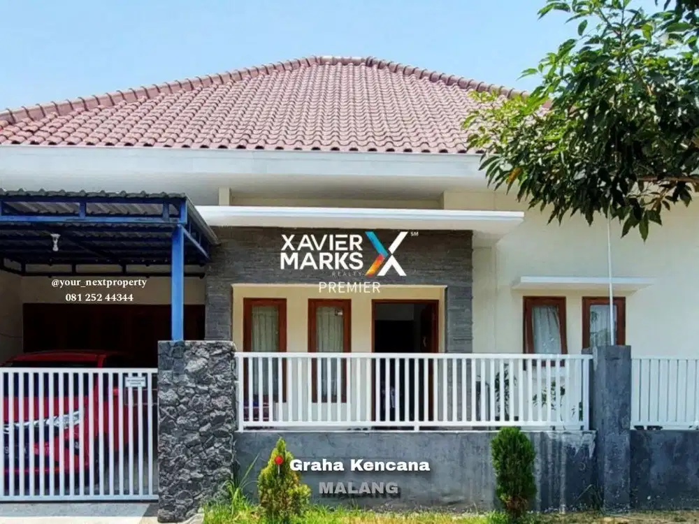 Rumah Modern Hook Di Graha Kencana Blimbing Malang(OLX296)