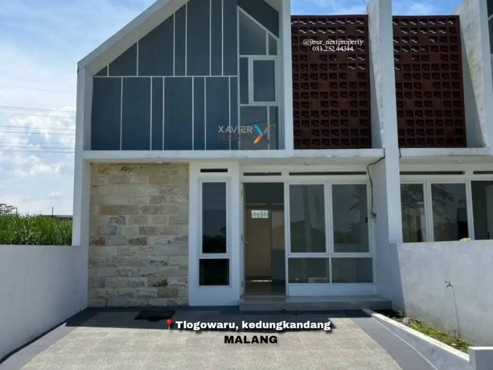 Rumah Baru Modern Minimalis Di Tlogowaru, Kedungkandang Malang
