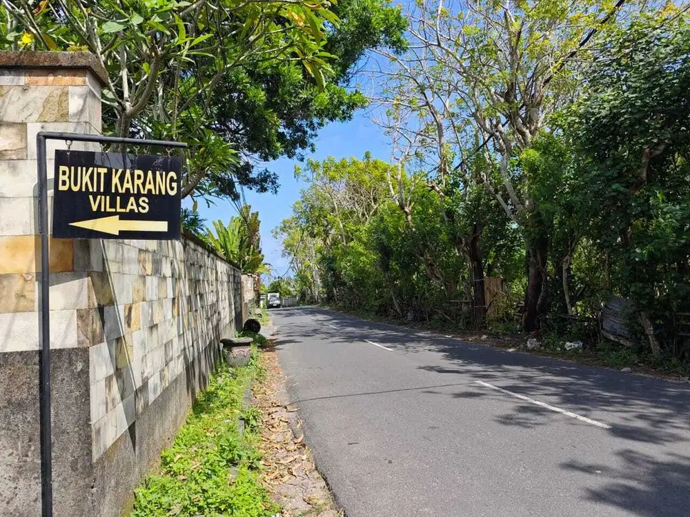 Tanah MURAH Jl Pantai Melasti Ungasan