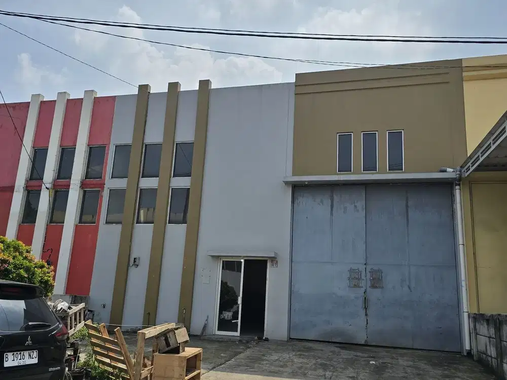 Dijual Cepat Gudang Bizhub Serpong, akses mudah, siap pakai