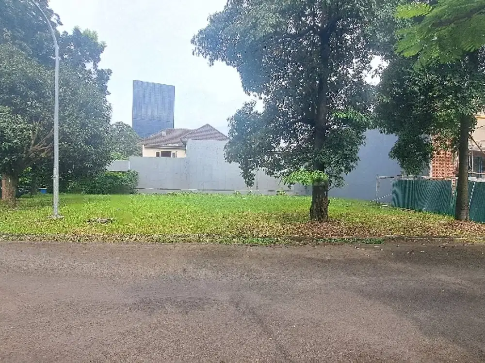 Kavling Hoek Siap Bangun Hadap Barat Utara Alba Alam Sutera