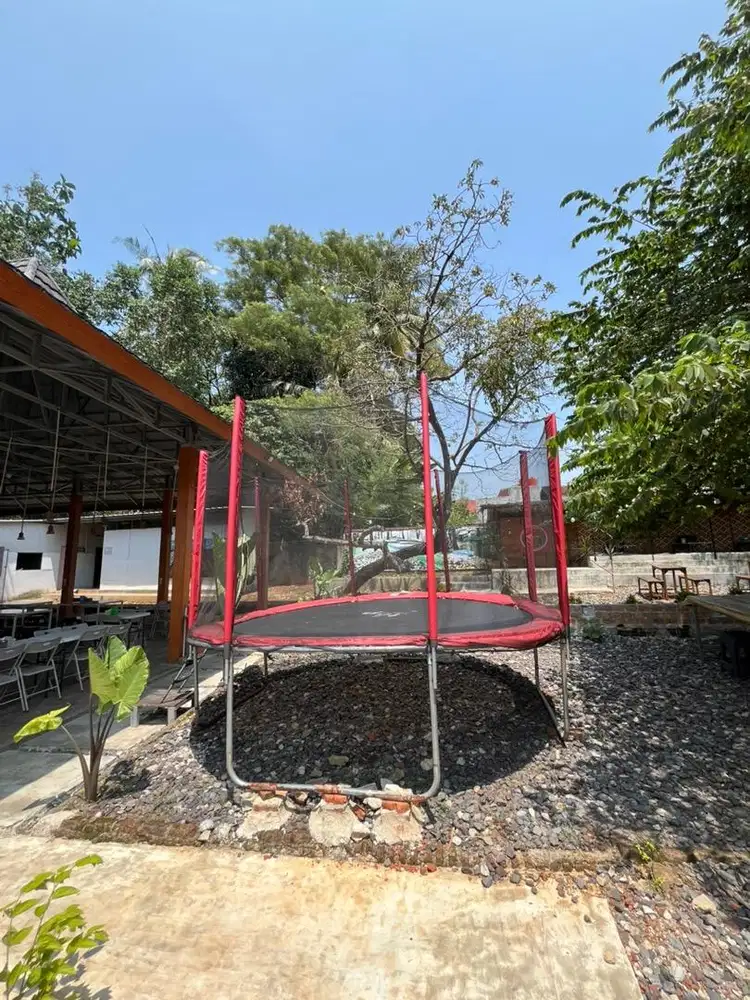 DIJUAL CEPAT TRAMPOLINE  12 FEET MERK TOP