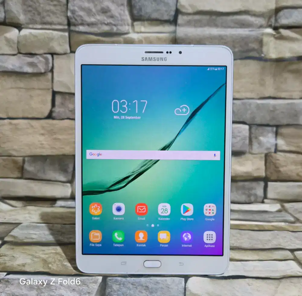 Samsung Galaxy Tab S2 3/32 4G White kelengkapan Tab aja/batangan