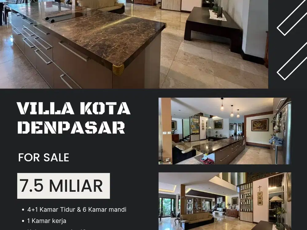Dijual Villa Mewah kota Denpasar