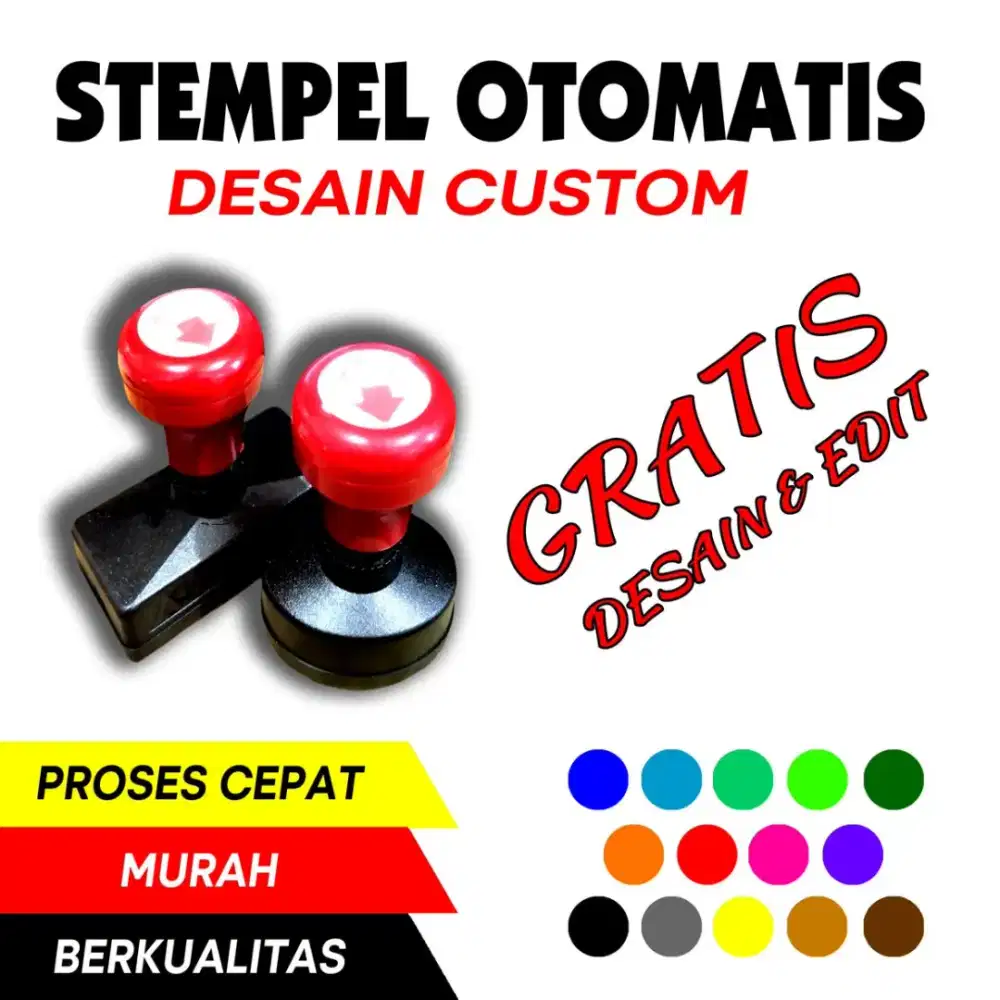 Flash Stampel, stamp kantor alat usaha