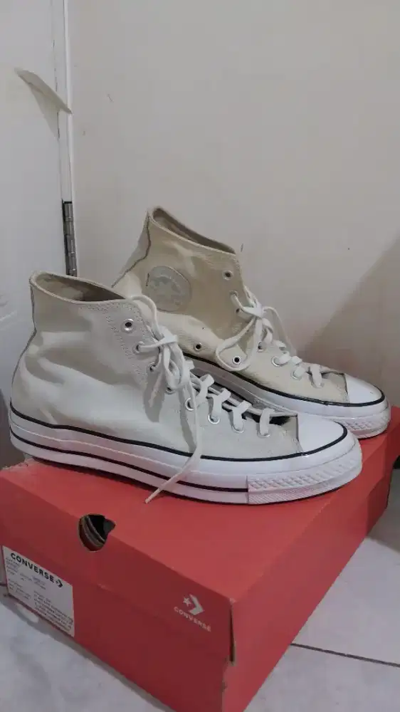 Converse Chuck 70 HI Beach Stone/White