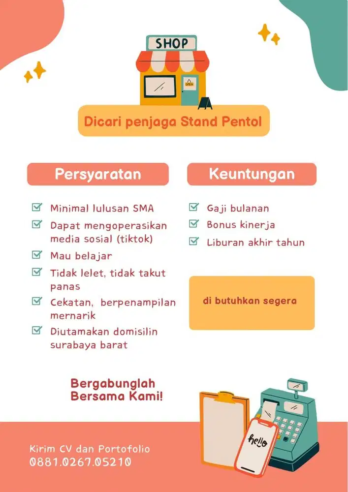 Stand Jualan Pentol