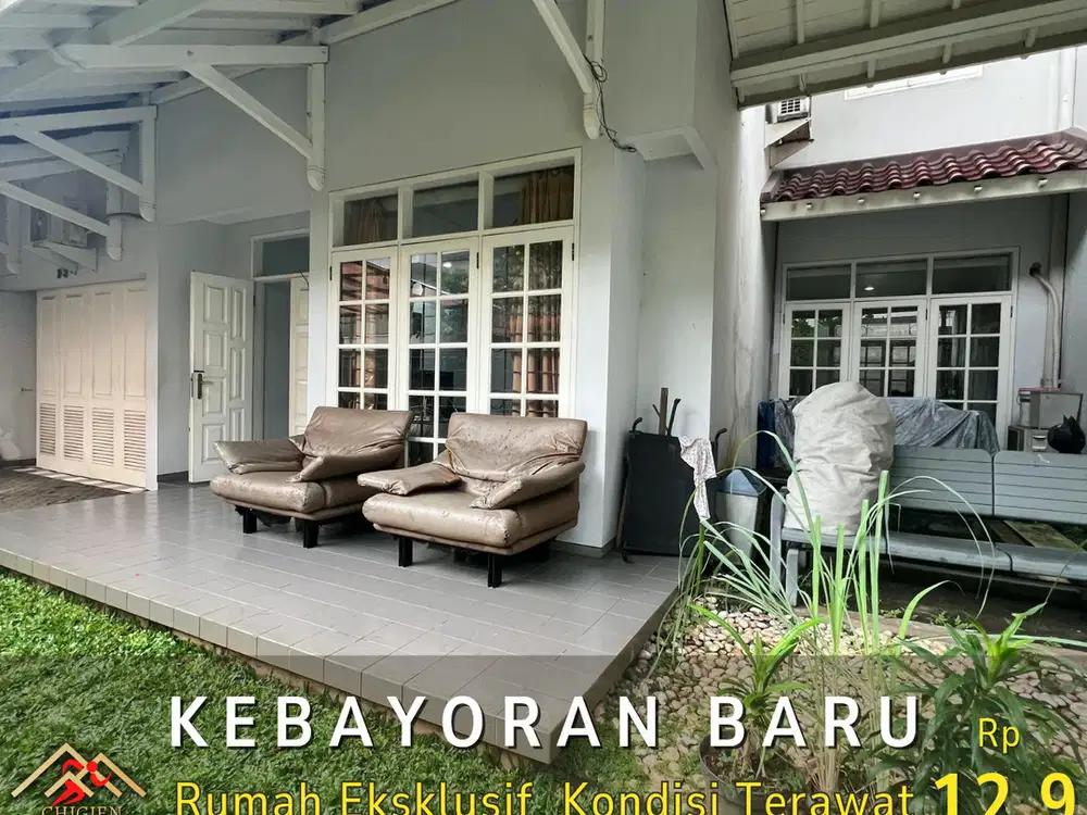 DI JUAL RUMAH KONDISI TERAWAT LINGKUNGAN PREMIUM KEBAYORAN BARU