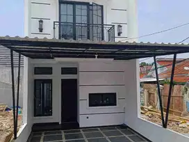 Rumah Di Ceger Cipayung Dekat Tol TMII cluster Baru (2 Carport) Bisa KPR jakarta Timur