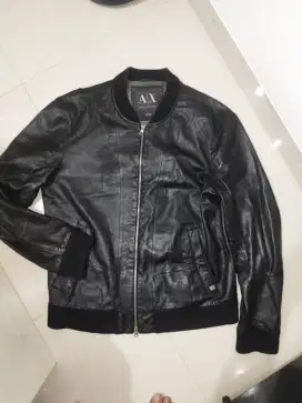 Jaket kulit Armani Exchange original