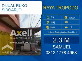 Ruko Raya Tropodo Dijual