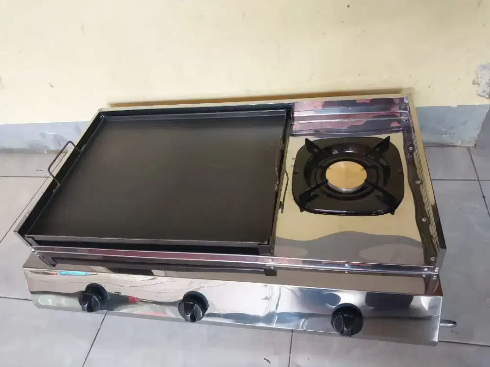 Kompor Multifungsi + Meja (Barbeque & Masak biasa)