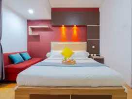 Sewa Apartemen Studio Tamansari Sudirman Full Furnished - Nice View Dekat SCBD, WTC, Sudirman, Senayan, Benhil