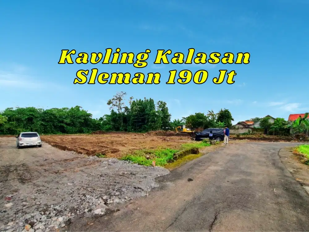 Murah Dijual Tanah Kalasan Sleman Harga 100 Jutaan