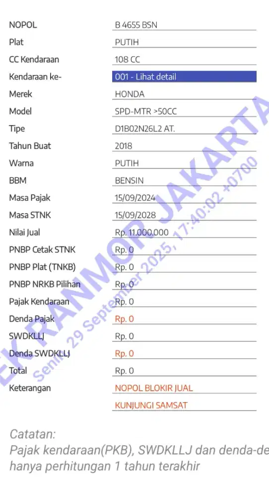 Beat esp jual karna buat biyaya sekolah
