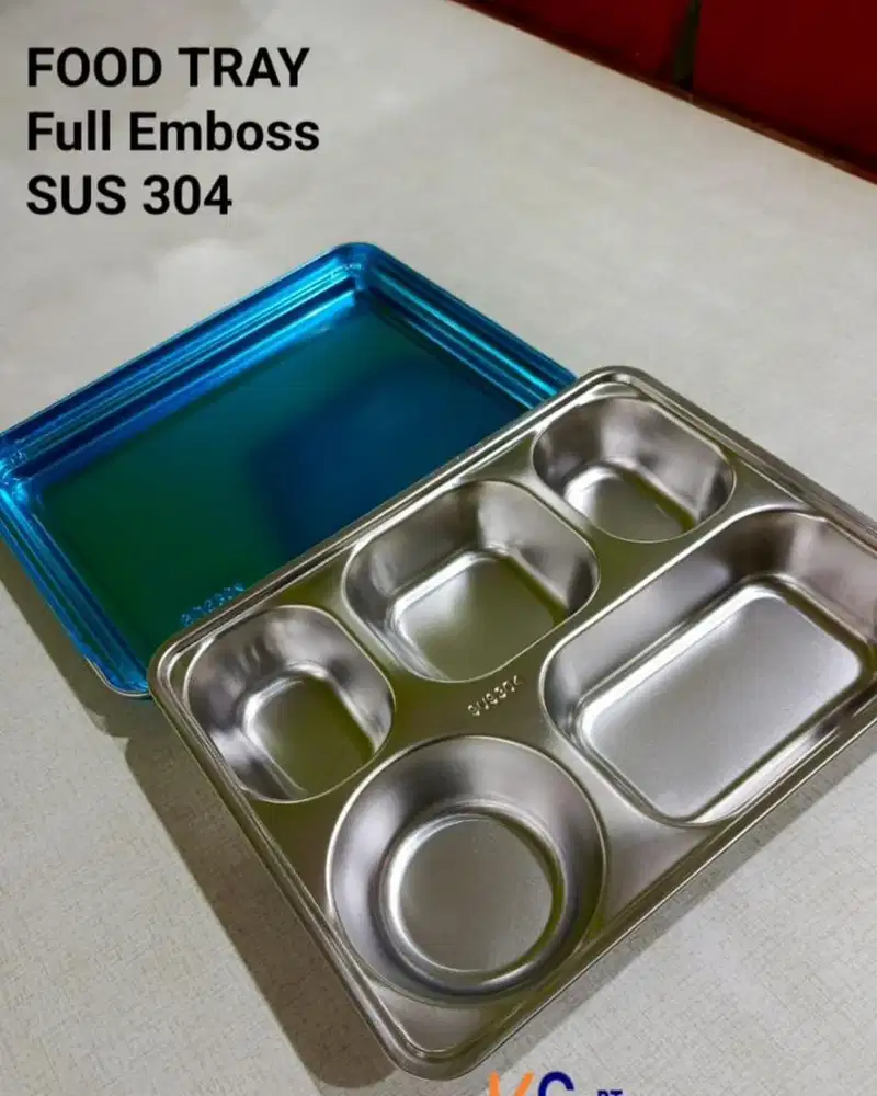 foodtray / ompreng 100% sus304
