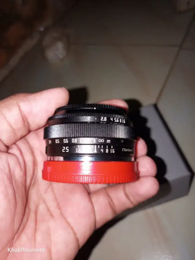 jual lensa tt artisan 25mm f.2.0..for sony
