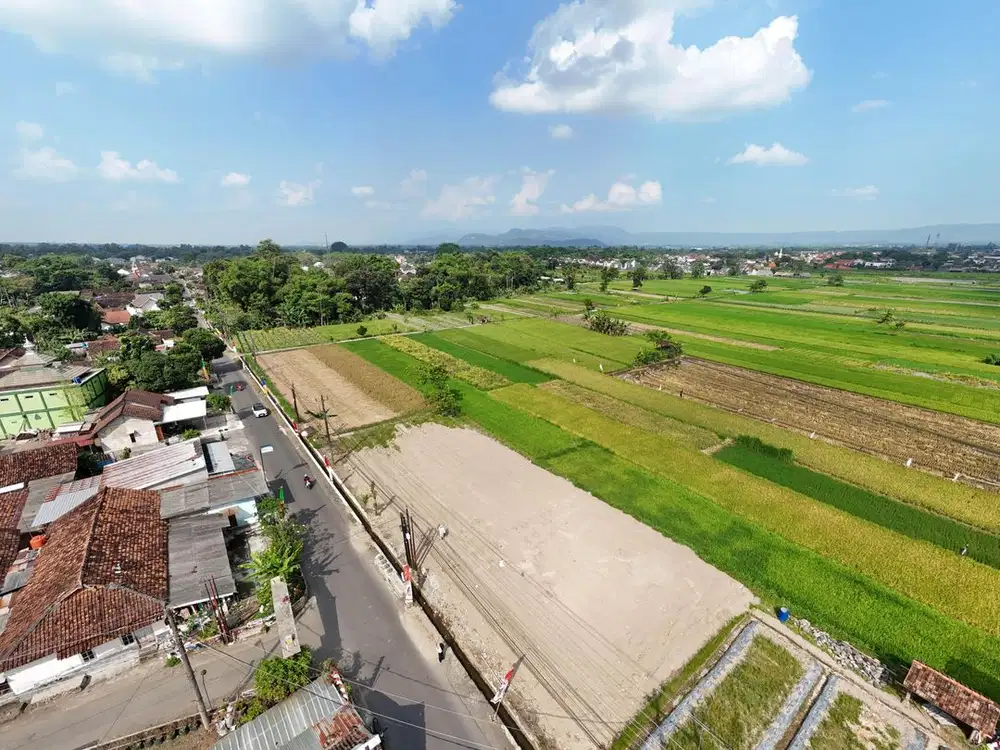 Tanah Pinggir Jalan Purwomartani Murah