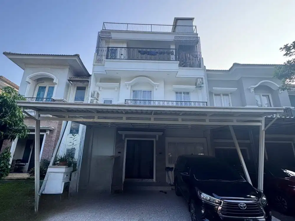 Dijual Murah Rumah 4 Lantai Cluster Chrystal Gading Serpong