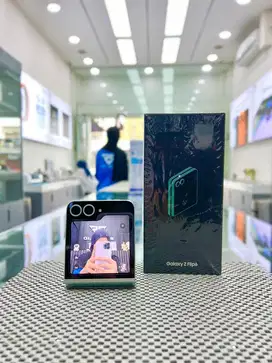 samsung z flip 6 5g 12/256gb fullset, garansi resmi/sein 6 bulan