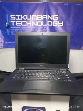 Dell Latitude E5270 | Core i5 Gen 6 | 8GB RAM | SSD 256GB | Siap Kerja