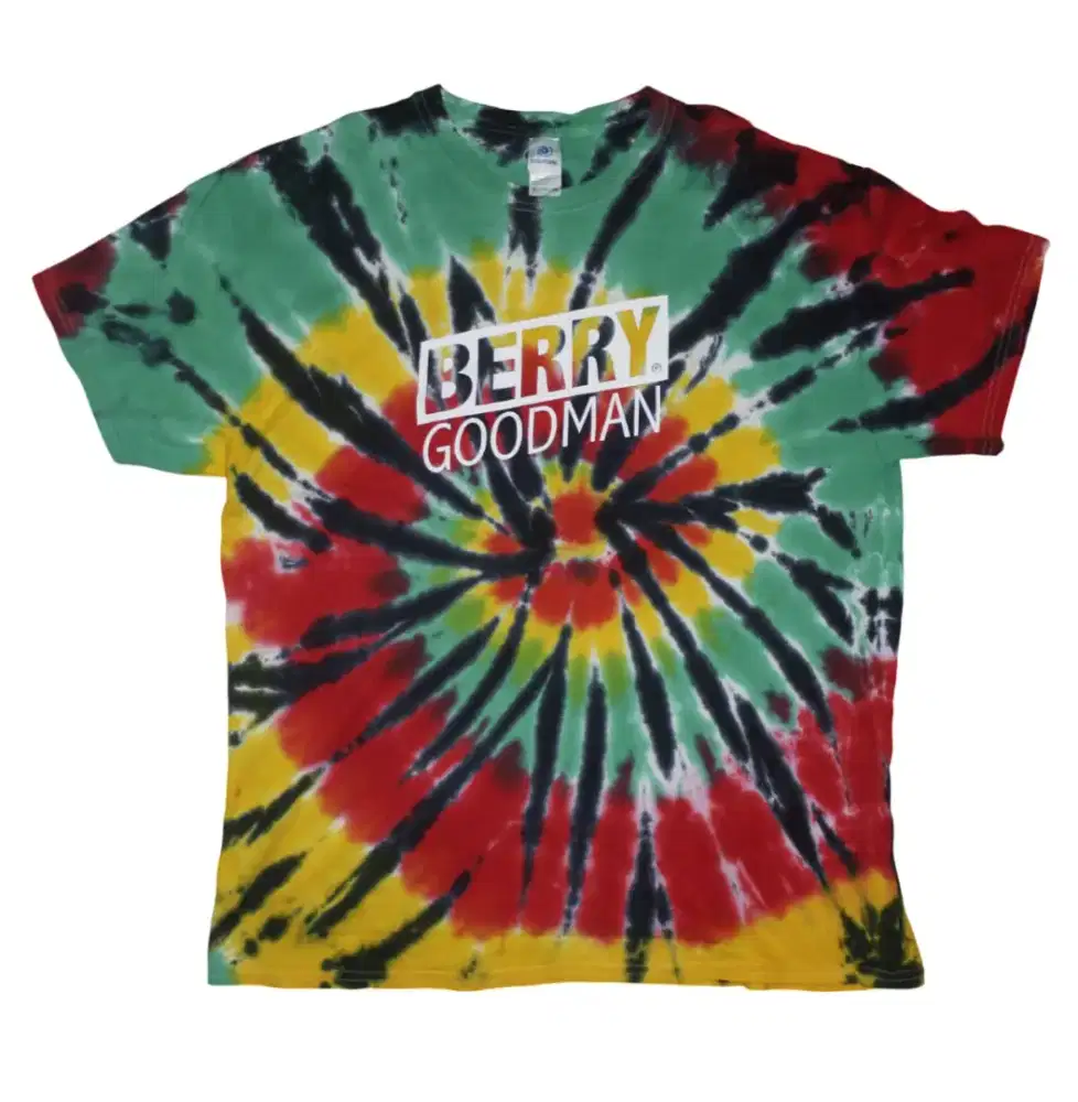 Colortone Adult Tie Dye Rasta Web T-Shirt