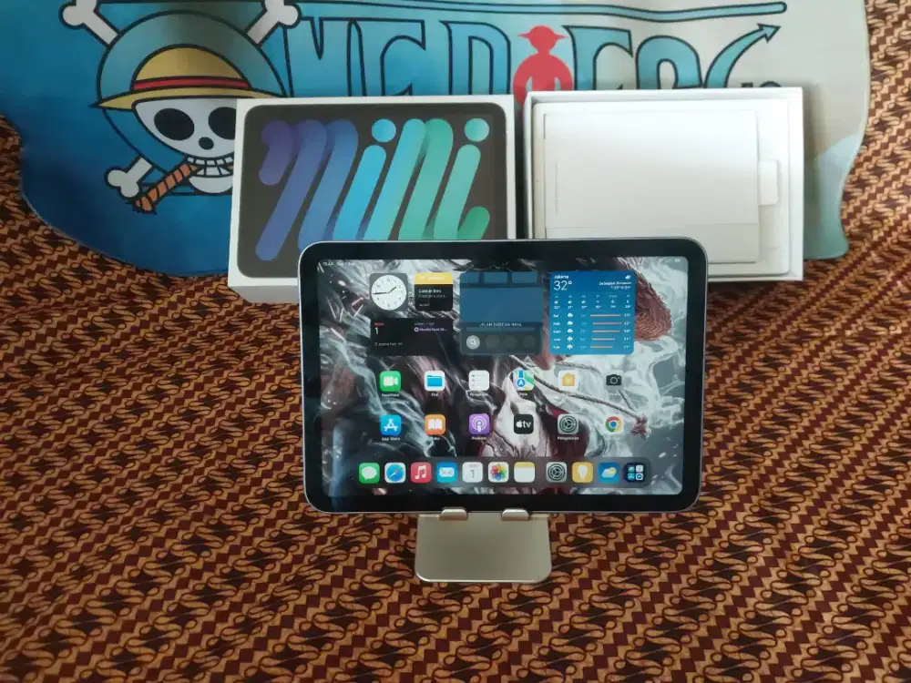 IPAD MINI GEN 6 64GB 2021 GREY IBOX LKP BUKAN BAWAAN NOMINUS BISA TT
