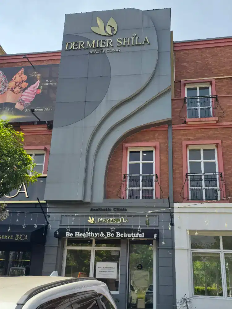 Custom Facade - Fasad ACP. Curtain Wall Kaca. Outdoor Signage Branding