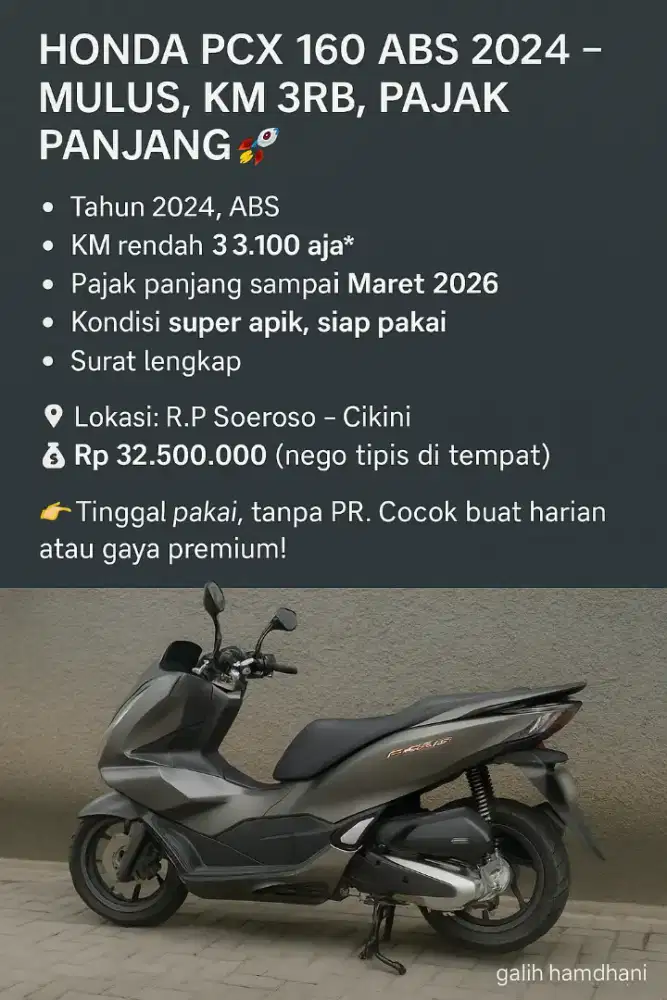 Honda PCX 160 ABS 2024