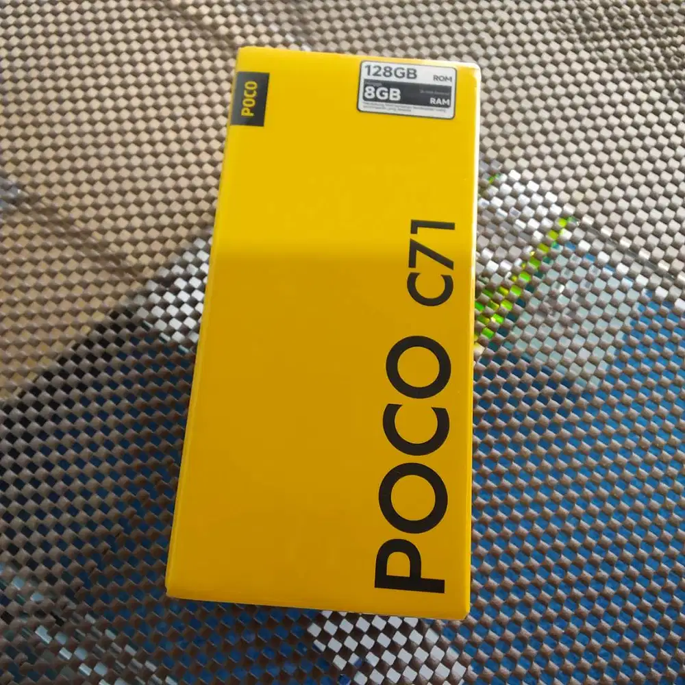 Xiaomi POCO C71 8(4+4)/128 baru garansi resmi 15 bulan