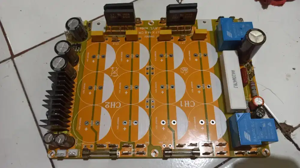 PSU tinggal pasang elco 12  biji bisa  semua jens power GB H TD AB  D