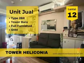Jual Cepat 2BR Furnished SHM apartment Bassura City tower Heliconia
