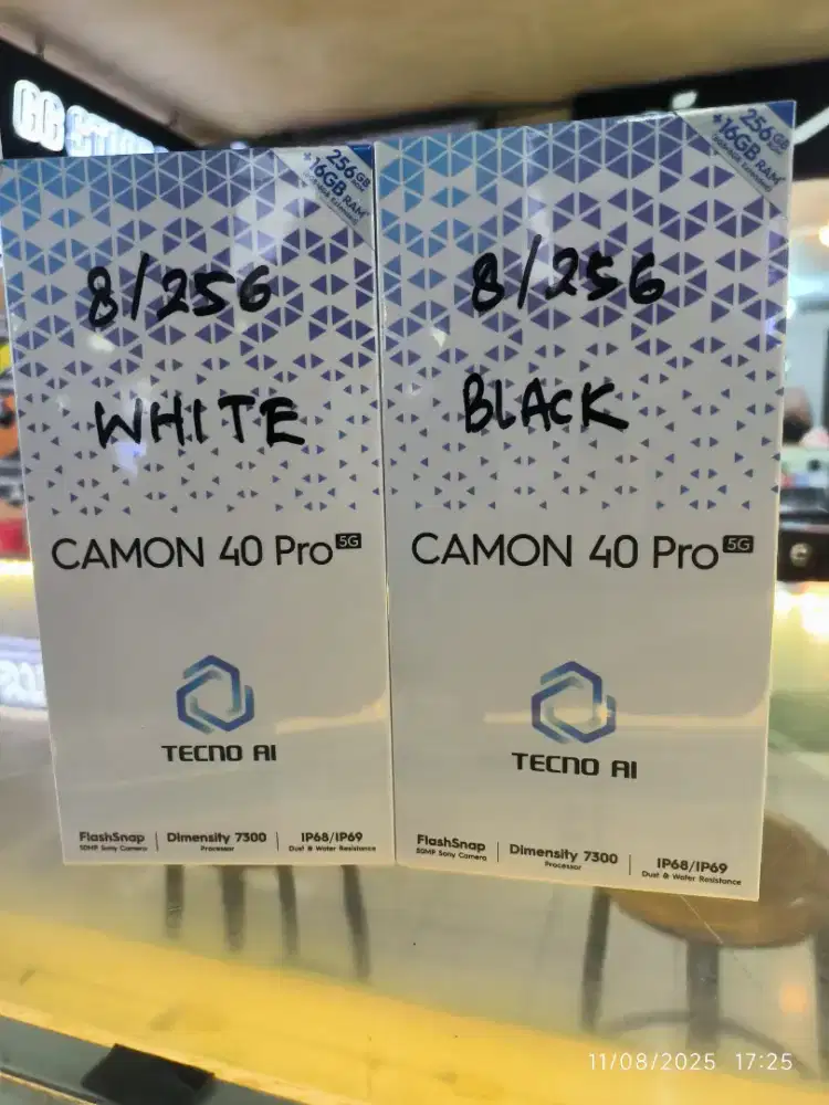 TECNO CAMON 40 PRO 5G 8/256 MURAH NO REPACK