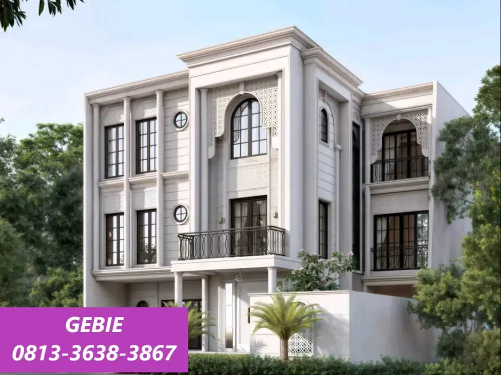 Rumah 3 Lantai Brand New Plus Swimming Pool di Puri Bintaro GB-16081
